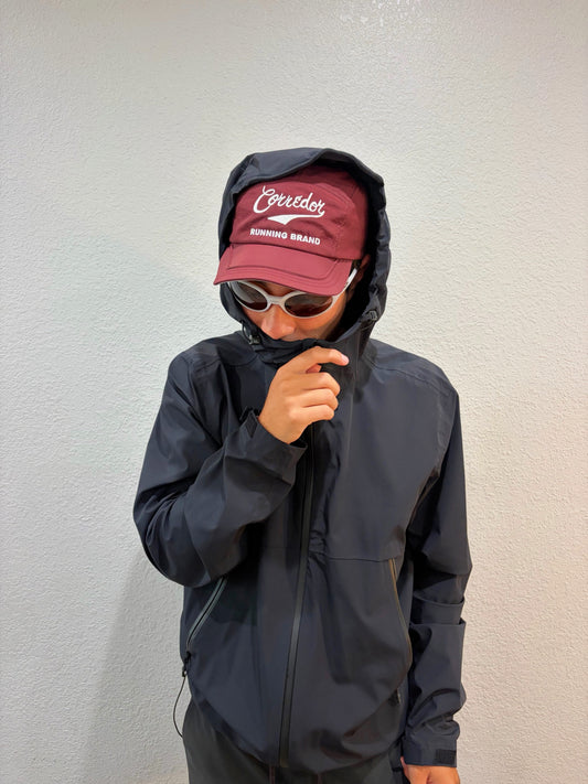Burgundy Fall running hat